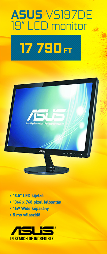 19 ASUS VS197DE LCD monitor